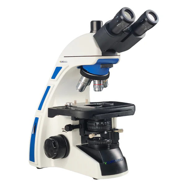 MICROSCOPIO BIOLOGICO TRINOCULAR EUROMED T-01 (PLANO)