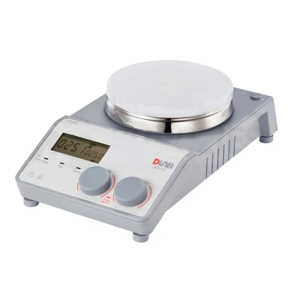 AGITADOR CON CALENTADOR DLAB MS-H-PRO A 340°C MAX 1500RPM